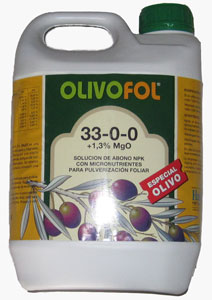 OLIVOFOL 33 - 0 - 0 + Mg