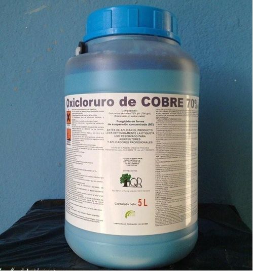 OXICLORURO DE COBRE 70 %